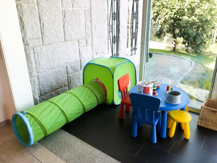 Maison Familiale De Caractere Avec Piscine Padronelo Exterior foto